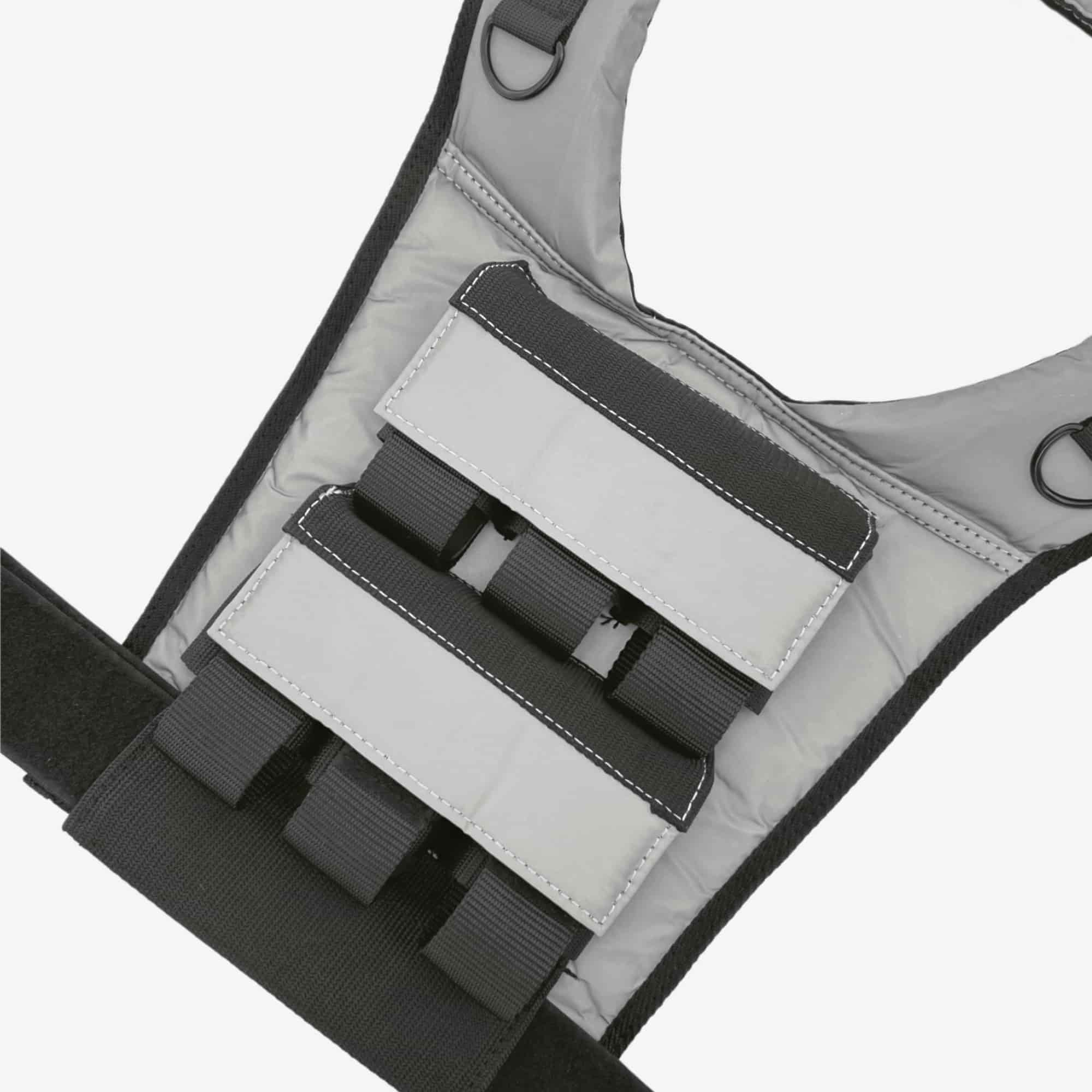 Grav Weight Vest 28lb - Reflective Grey - Image 8
