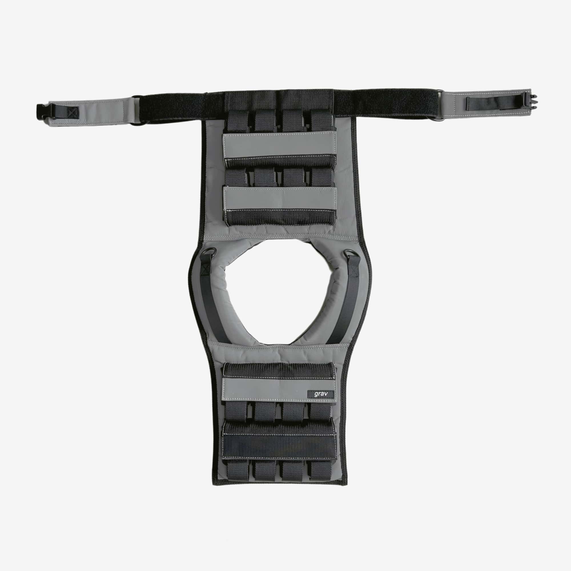Grav Weight Vest 37lb - Reflective Grey - Image 6