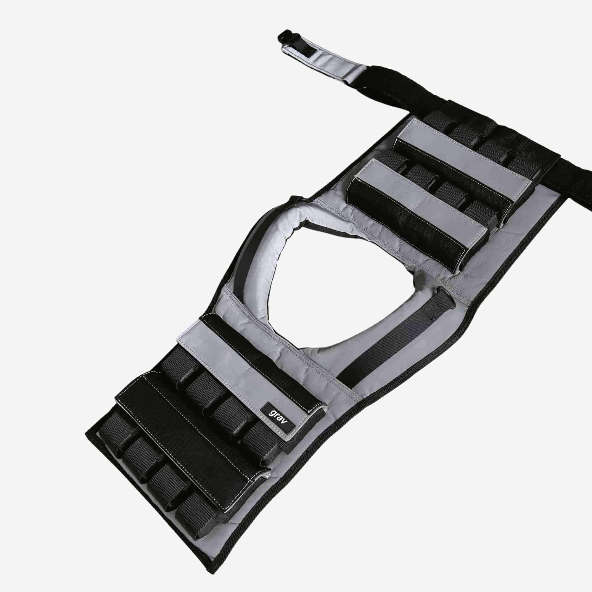 Grav Weight Vest 37lb - Reflective Grey - Image 7