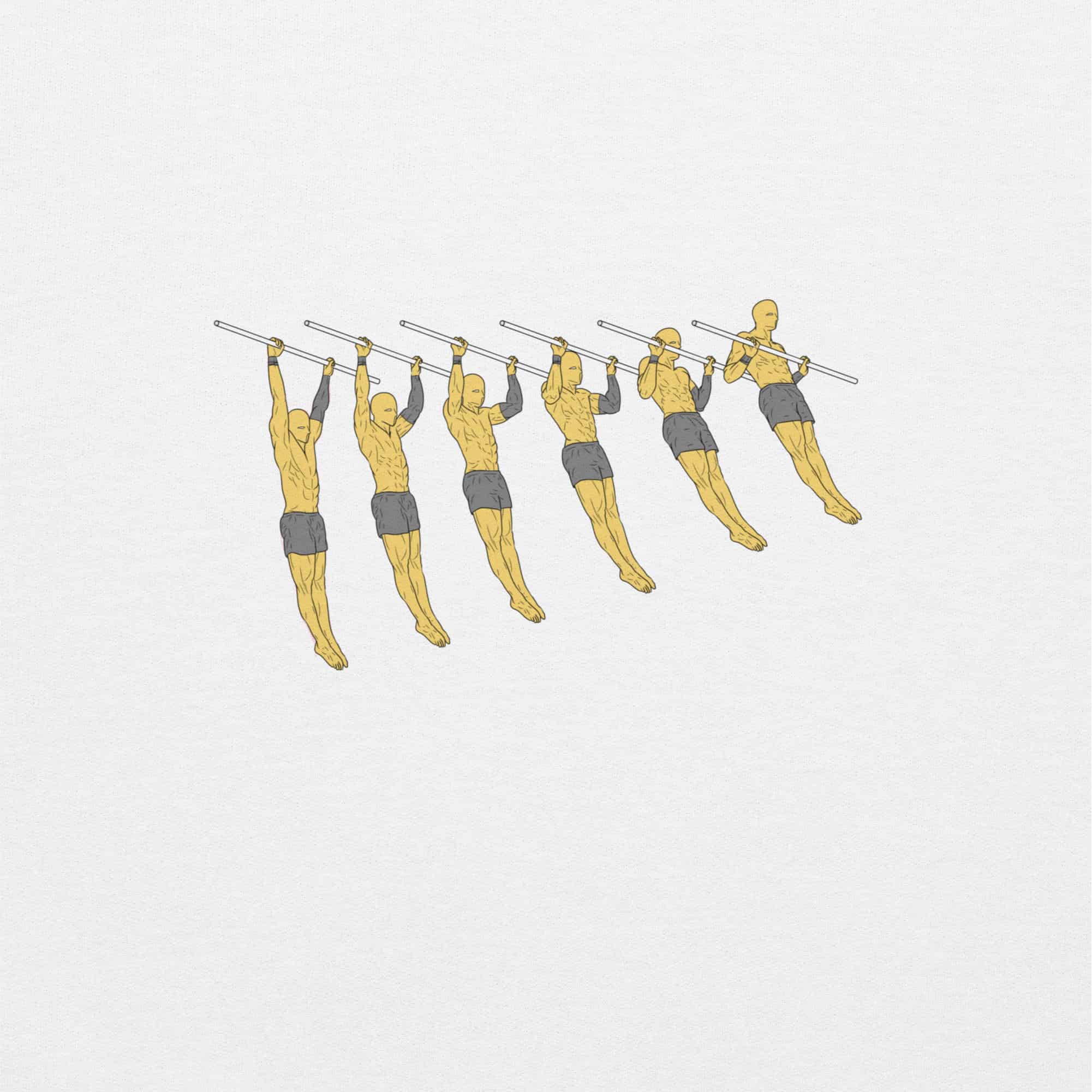 Pull-ups for Life | Unisex Sweatshirt - Image 4
