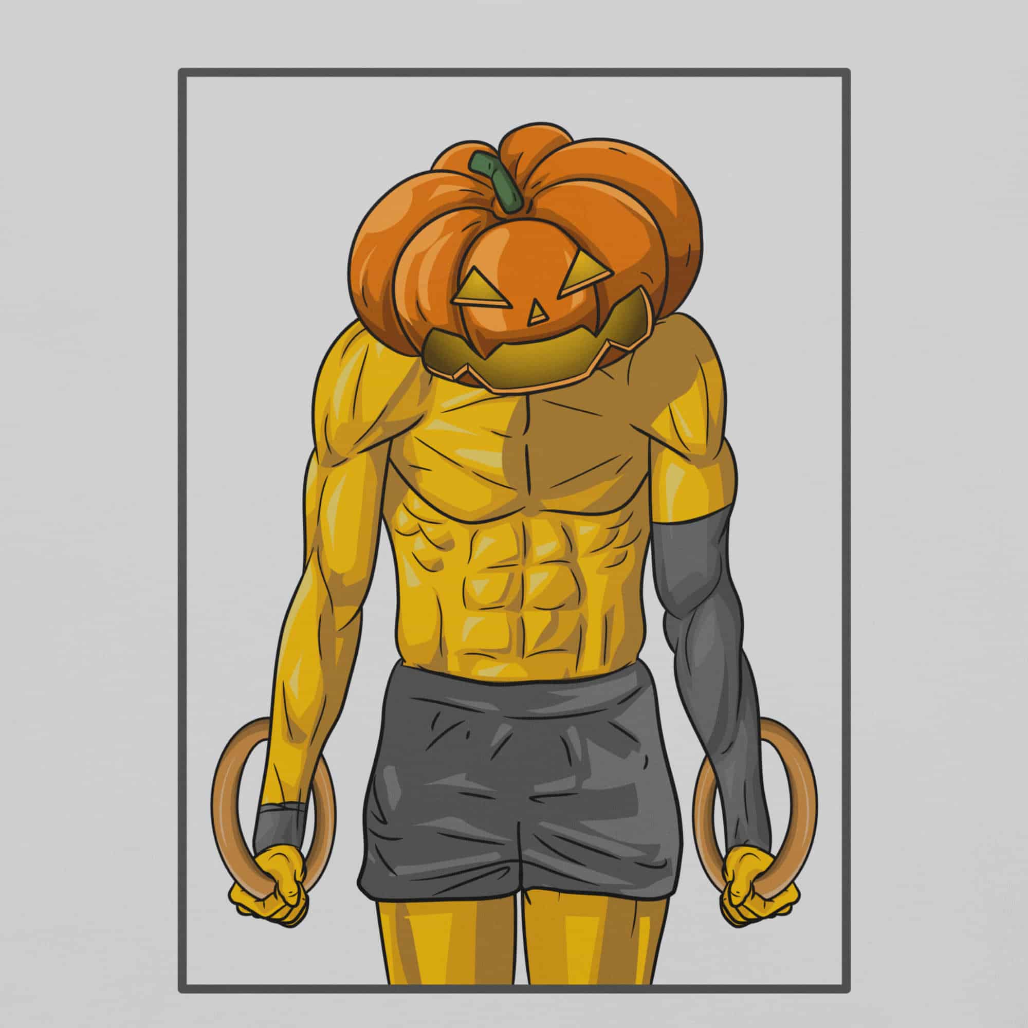 Pumpkin Head | Unisex t-shirt - Image 4